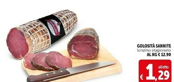 Deco Supermercati Golosita sannite lonzino stagionato offerta