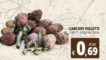 Deco Supermercati Carciofi violetti offerta