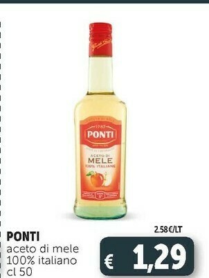 Deco Supermercati Aceto di mele 500 g(ml) offerta