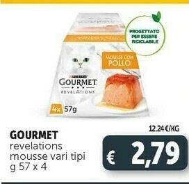 Deco Supermercati Gourmet revelations mousse con pollo offerta
