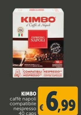 Deco Supermercati Caffe napoli compatibile nespresso 40 caps offerta