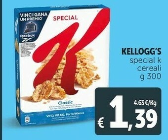 Deco Supermercati Special k cereali offerta