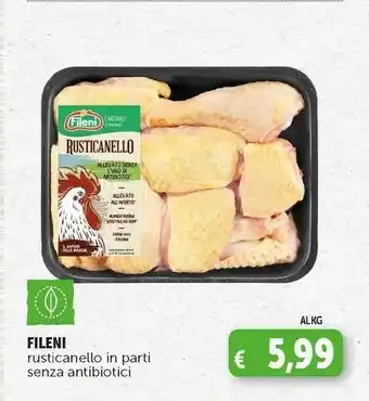 Rusticanello in parti senza antibiotici
