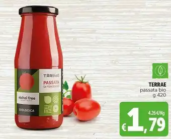 Deco Supermercati Terrae passata bio offerta
