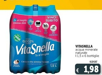 Acqua minerale naturale
