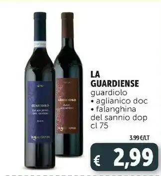 Deco Supermercati Guardiolo aglianico doc/falanghina del sannio dop offerta