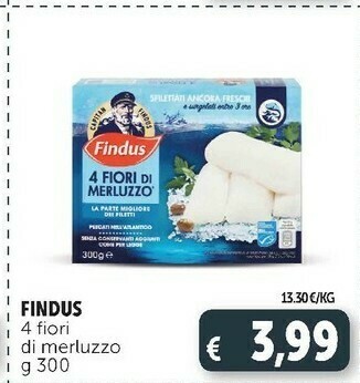 Deco Supermercati 4 fiori di merluzzo 300 g(ml) offerta
