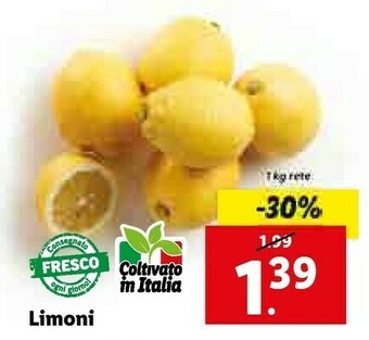 Lidl Limoni offerta