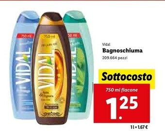 Lidl Bagnoschiuma offerta