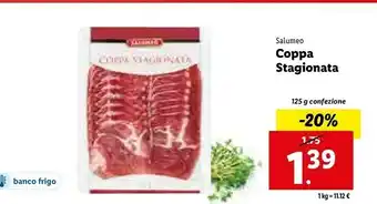 Lidl Coppa stagionata 125 g(ml) offerta