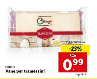 Lidl Pane per tramezzini offerta