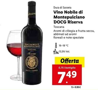 Lidl Vino offerta