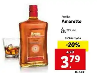 Lidl Armilar amaretto offerta