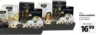 Lidl Deluxe cesto natalizio offerta