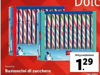 Lidl Bastoncini di zucchero offerta