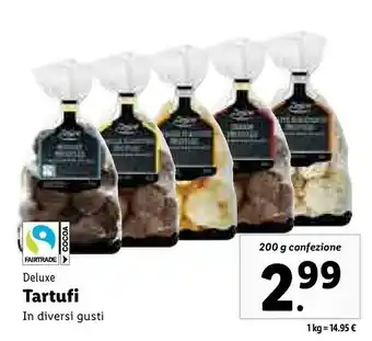 Lidl Deluxe tartufi offerta