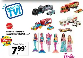 Lidl Hot wheels offerta