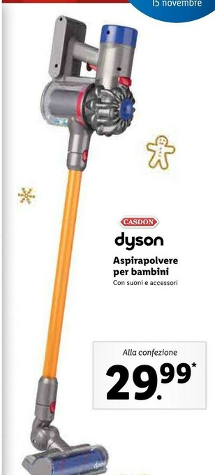Lidl Aspirapolvere per bambini offerta