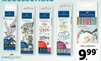 Lidl Faber castell articoli di cancelleria offerta