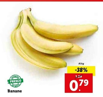 Lidl Banane offerta