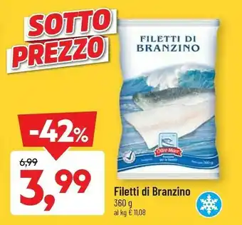 DPiù Filetti di branzino offerta