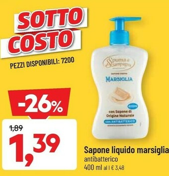 DPiù Detersivo lavatrice offerta