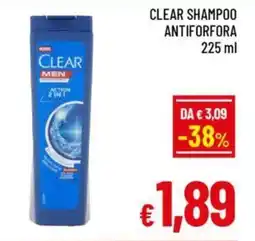 A&O Clear shampoo antiforfora offerta