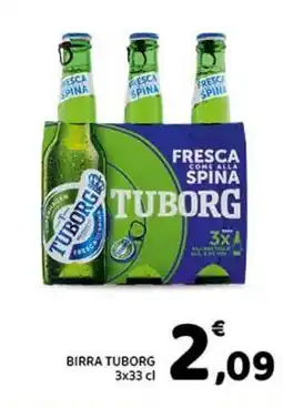 Conad City Birra TUBORG offerta
