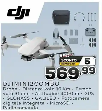 Euronics DJI MINI2 Combo offerta