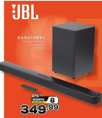 Euronics JBL BAR21DBBL offerta