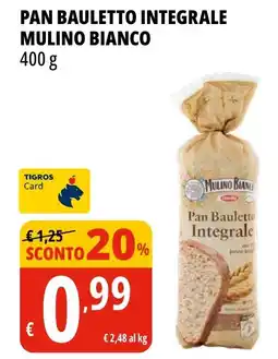 Tigros Pan bauletto integrale MULINO BIANCO offerta