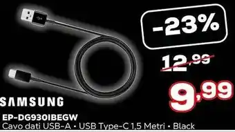 Euronics Samsung EP-DG930IBEGW offerta