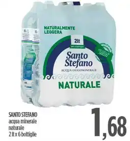 Ciro Amodio SANTO STEFANO acqua minerale naturale offerta