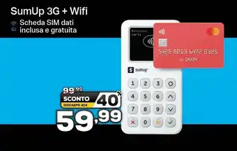 Euronics SumUp 3G + Wifi offerta