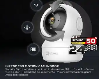 Euronics INE202 C6N Motion CAM Indoor offerta