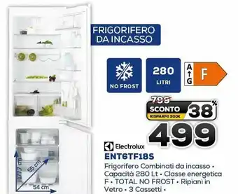 Euronics Electrolux ENT6TF18S offerta