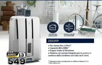 Euronics DeLonghi DD23OP offerta