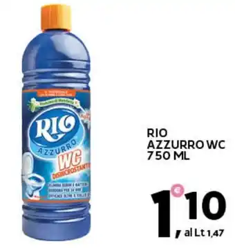 Extra Supermercati Rio azzurro wc offerta