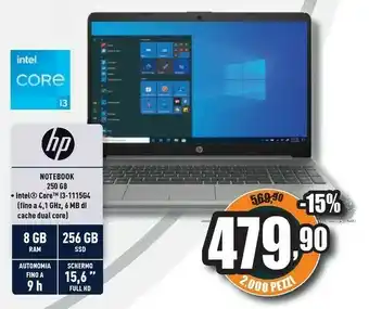 Unieuro Notebook 250 gb offerta