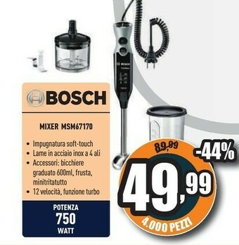 Unieuro Mixer msm67170 offerta