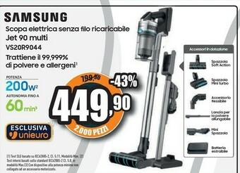 Unieuro Jet 90 multi vs20r9044t2 offerta