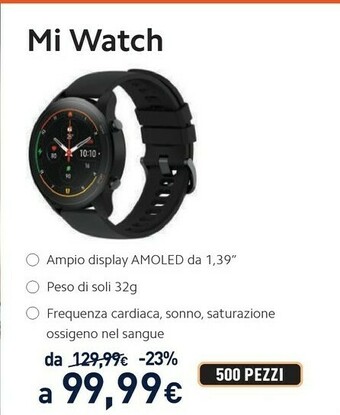 Unieuro Galaxy watch offerta