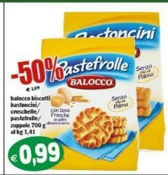 Il Castoro Supermercati Biscotti offerta