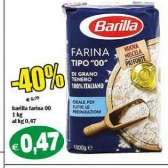 Il Castoro Supermercati Farina 00 offerta