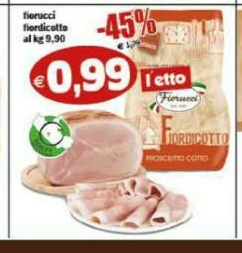 Il Castoro Supermercati Prosciutto cotto offerta