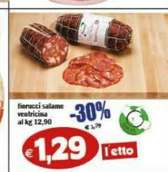 Il Castoro Supermercati Salame offerta