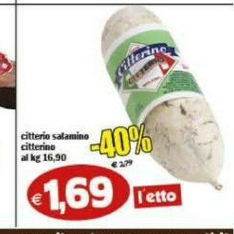 Il Castoro Supermercati Salame offerta