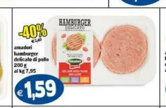 Il Castoro Supermercati Hamburger offerta