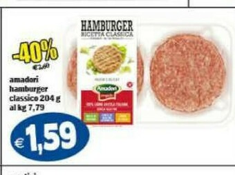 Il Castoro Supermercati Hamburger offerta