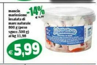 Il Castoro Supermercati Insalata di mare offerta